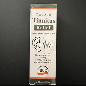 Yuaben Tinnitus Relief 2 fl oz - Healthy Hearing Support System Drops